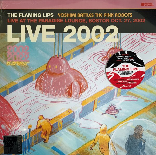 The Flaming Lips - Live 2002 - Yoshimi Battles The Pink Robots  [Vinyl LP]