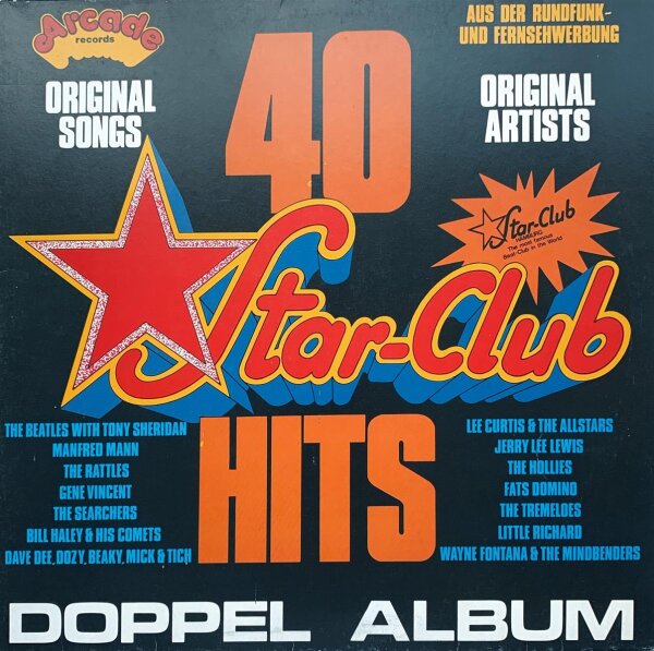 Star-Club - 40 Star-Club Hits [LP] | Arcade - ADE G10 | VG-/VG+