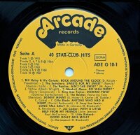 Star-Club - 40 Star-Club Hits [LP] | Arcade - ADE G10 | VG-/VG+