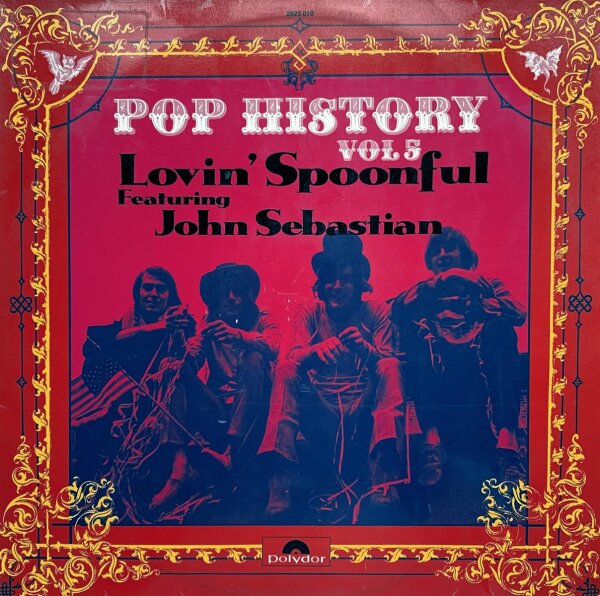 The Lovin Spoonful Featuring John Sebastian - Pop History Vol 5 [LP] | Polydor - 2625 010 | VG/VG