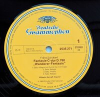 Franz Schubert - Wilhelm Kempff - Wanderer-Fantasie D. 760, Moments Musicaux, D. 780 [Vinyl LP]