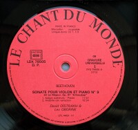 David Oistrakh & Lev Oborine - Beethoven - Sonate...