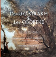 David Oistrakh & Lev Oborine - Beethoven - Sonate Pour Violon Et Piano N°9 [Vinyl LP]