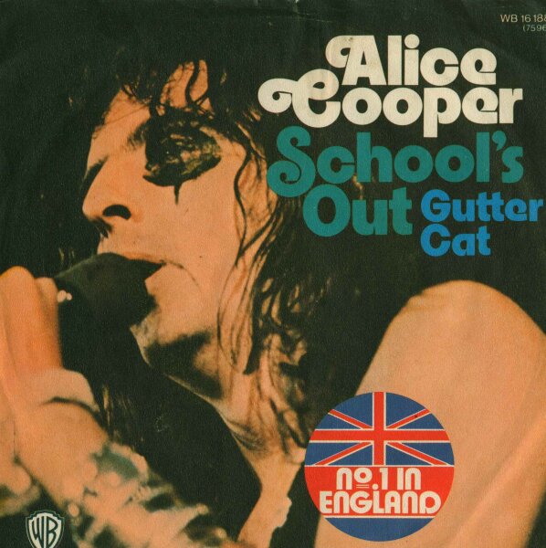 Alice Cooper - Schools Out [7 Vinyl Single] | Warner Bros. Records | Germany, 1972 | VG/VG