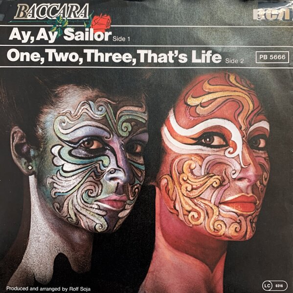 Baccara - Ay, Ay Sailor / One, Two, Three, Thats Life [Vinyl 7 Single]