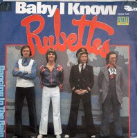 Rubettes - Baby I Know [Vinyl 7 Single]