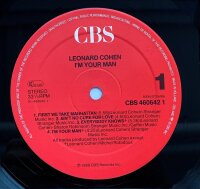 Leonard Cohen - Im Your Man [LP] | CBR Records - 460642 1 | UK, 1988 | NM/VG+