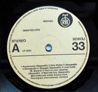 Nazareth - Greatest Hits [LP] | Vertigo - 6370 411 | Yugoslavia | NM/EX