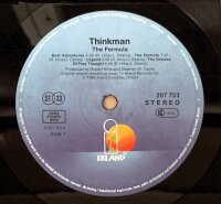 Thinkman - The Formula [LP] | Island Records - 207 723 | Europe | VG/EX