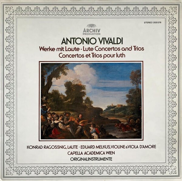Antonio Vivaldi - Werke Mit Laute [LP] | Archiv Produktion - 2533 376 | Germany, 1977 | NM/EX