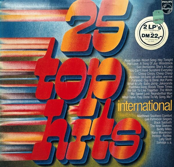Various - 25 Top Hits International [Vinyl LP]