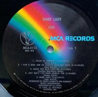 Chér - Dark Lady [LP] | MCA Records - MCA-2113 | US, 1974 | NM/VG+