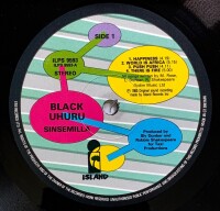 Black Uhuru - Sinsemilla [LP] | Island Records - ILPS...