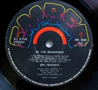 Jimi Hendrix - In The Beginning [LP] | Ember Records - NR 5068 | UK, 1973 | EX/VG+
