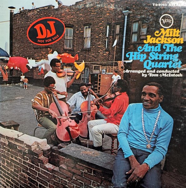 Milt Jackson And The Hip String Quartet - Same [LP] | Verve Records - V6-8761 | US | EX/EX