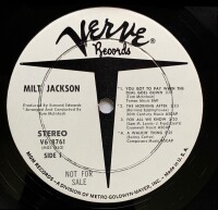 Milt Jackson And The Hip String Quartet - Same [LP] |...