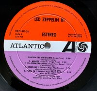 Led Zeppelin - Led Zeppelin III [LP] | Atlantic - HATS...