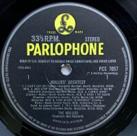 The Hollies - Hollies Greatest [LP] | Parlophone - PCS...