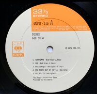 Bob Dylan - Desire [LP] | CBS - SOPO 116 | Japan, 1976 |...