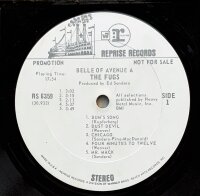 The Fugs - The Belle Of Avenue A [Vinyl LP]