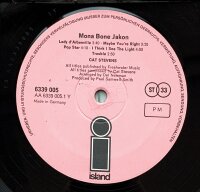 Cat Stevens - Mona Bone Jakon [LP] | Island - 6339 005 |...