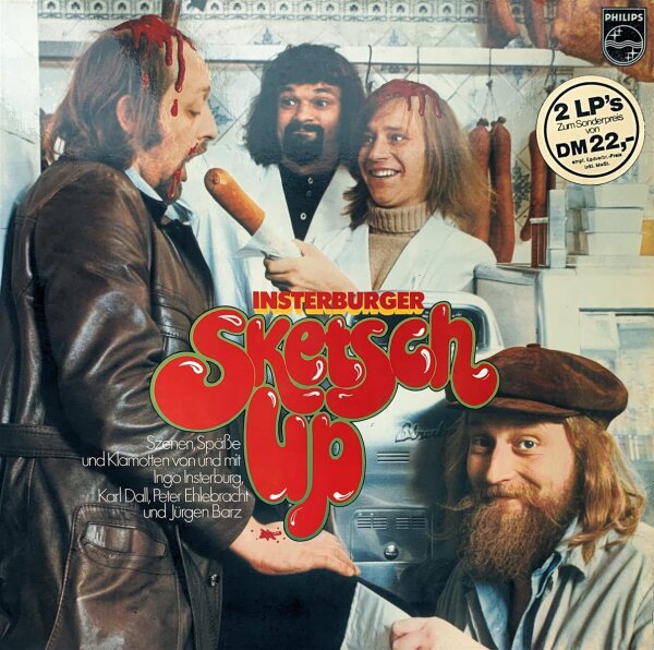 Insterburg & Co. - Insterburger Sketsch-Up [LP] | Philips - 6641 042 | Germany, 1972 | EX/EX