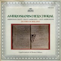 Ambrosianischer Choral - Duomo Di Milano [LP] | Archiv...