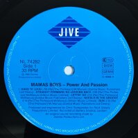Mamas Boys - Power And Passion [LP] | Jive - NL 74 282 | Germany, 1985 | VG/EX
