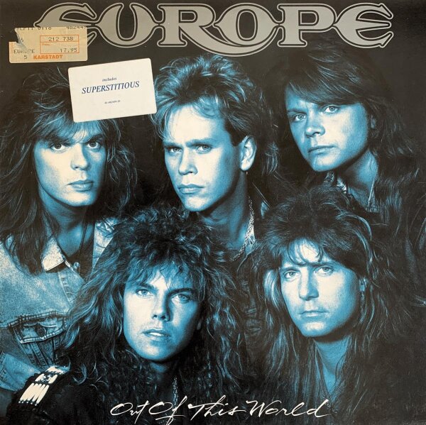 Europe  - Out Of This World [LP] | Epic - EPC 462449 1 | Europe, 1988 | VG+/VG