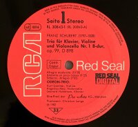 Franz Schubert -  Die Trios [LP] | RCA Red Seal - RL...