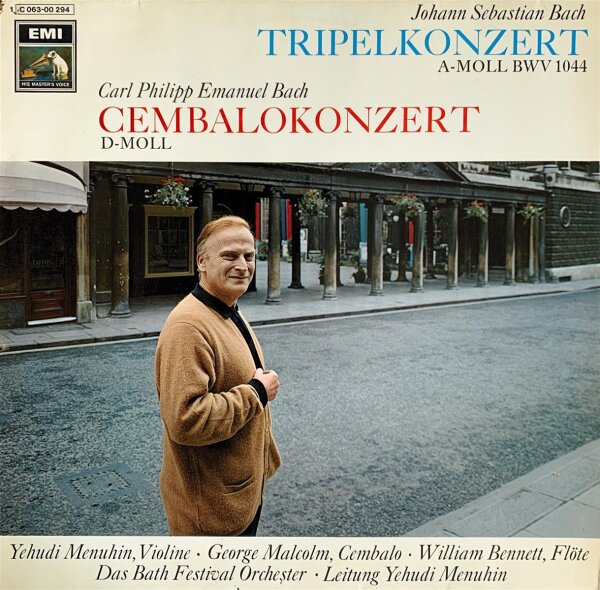 Johann Sebastian Bach / Carl Philipp Emanuel Bach - Tripelkonzert A-moll BWV 1044 / Cembalokonzert D-moll [Vinyl LP]