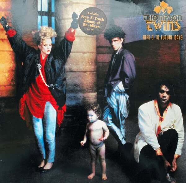 Thompson Twins - Heres To Future Days [LP] | Arista - 207 164 | NM/VG+