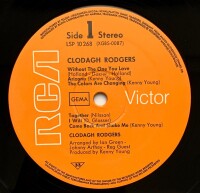 Clodagh Rodgers - Same [LP] | RCA - LSP 10 268 | Germany,...