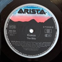 Krokus - The Blitz [LP] | Arista - 206 494 | Europe, 1984...