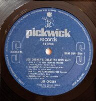 Joe Cocker - Joe Cockers Greatest Hits Vol. 1 [LP] |...