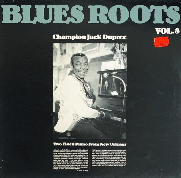 Champion Jack Dupree - Two Fisted Piano From New Orleans [LP] | Storyville - 6.23707 | Germany, 1979 | NM/VG+