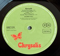 Jethro Tull - Benefits [LP] | Chrysalis - 6307 516 |...