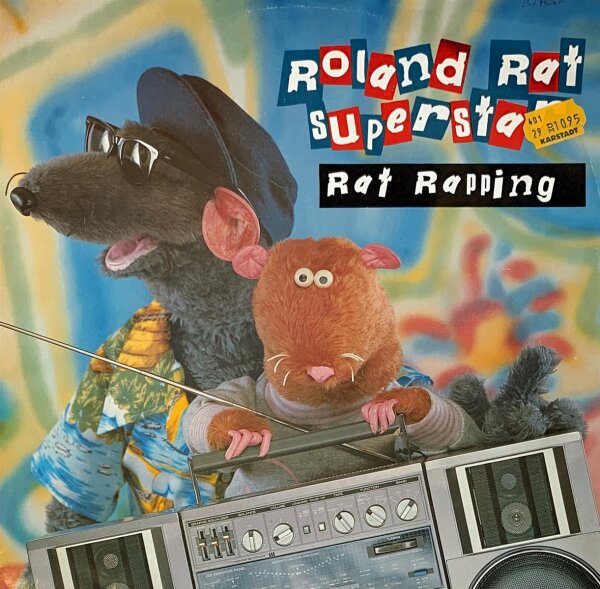 Roland Rat Superstar - Rat Rapping [LP] | Rodent Records - 12RAT 1 | UK, 1983 | EX/VG+