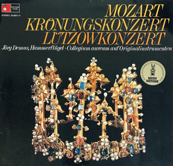 Mozart : Jörg Demus, Collegium Aureum - Krönungskonzert - Lützowkonzert [LP] | BASF - 20 29311-4 | Germany | VG+/VG