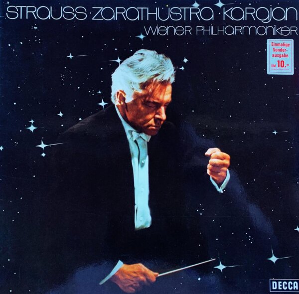 Richard Strauss, Wiener Philharmoniker, Herbert von Karajan - Also Sprach Zarathustra [LP] | Decca - 6.41808 AF | Germany | NM/EX