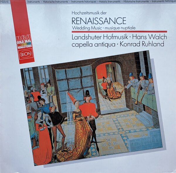 Landshuter Hofmusik, Capella Antiqua, Konrad Ruhland - Hochzeitsmusik Der Renaissance [Vinyl LP]