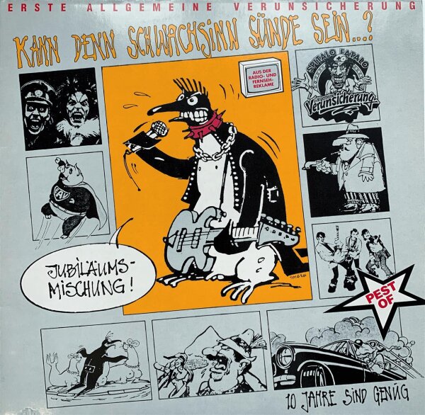 Erste Allgemeine Verunsicherung - Kann Denn Schwachsinn Sünde Sein...? [2LP] | EMI Electrola - 12C 2LP 198-7 91102 1 DMM | Germany, Austria, & Switzerland, 1988 | NM/EX