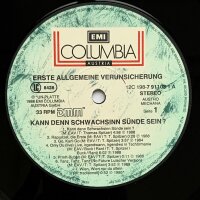 Erste Allgemeine Verunsicherung - Kann Denn Schwachsinn Sünde Sein...? [Vinyl LP]