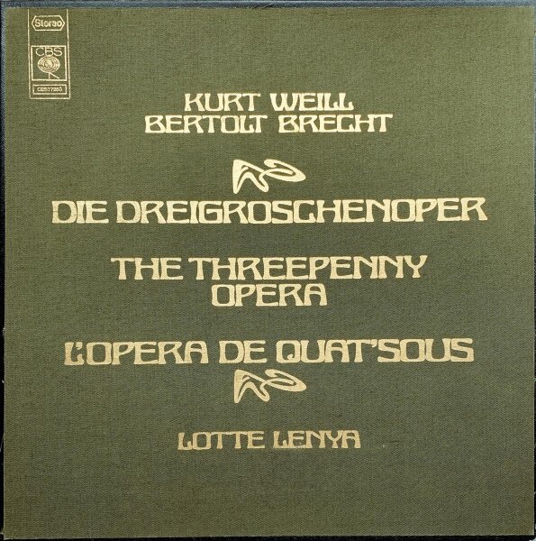 Kurt Weill, Bertolt Brecht - Lotte Lenya - Die Dreigroschenoper [Vinyl LP Box Set]