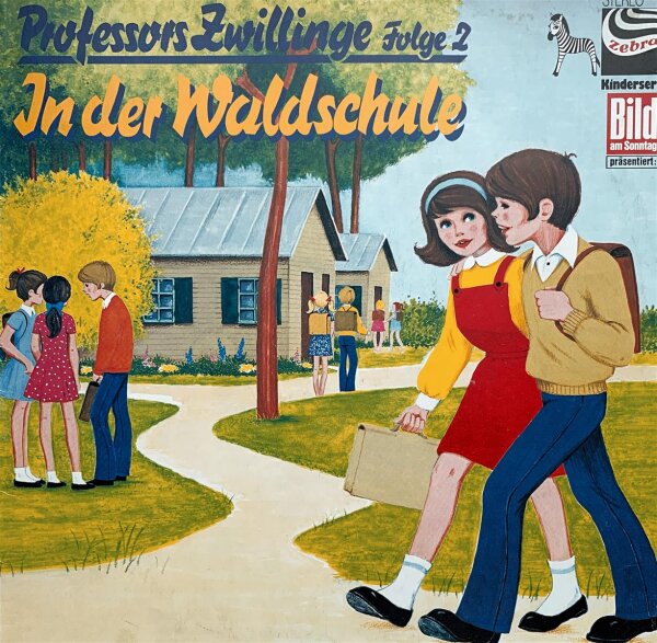 Fränze Arndt - Professors Zwillinge Folge 2 - In Der Waldschule [LP] | Zebra - 0091.051 | Germany, 1978 | VG/VG
