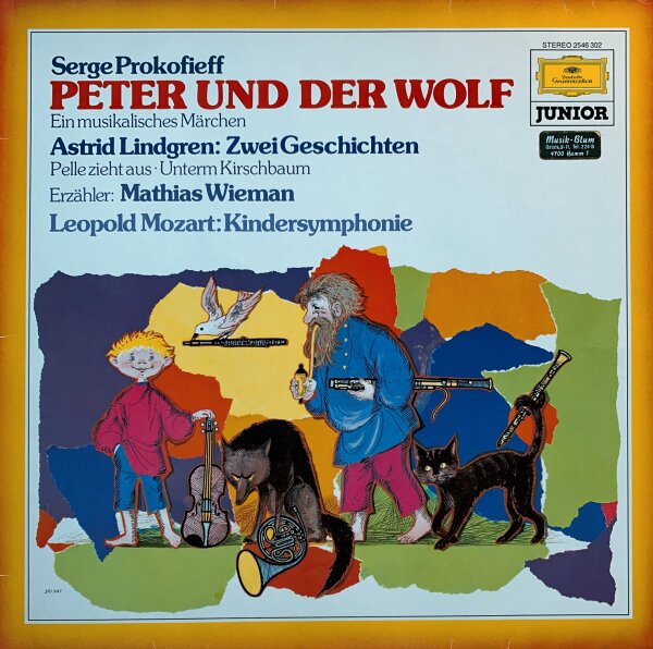 Various - Peter Und Der Wolf - Ein Musikalisches Märchen / Zwei Geschichten / Kindersymphonie [Vinyl LP]
