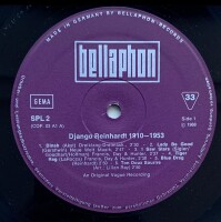 Django Reinhardt - 1910 - 1953 [LP Box Set] | Bellaphon -...