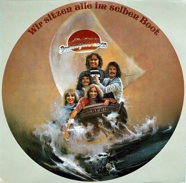 Dschinghis Khan - Wir Sitzen Alle Im Selben Boot [LP] | Jupiter Records - 91 248 5 | Germany, 1981 | EX/VG+