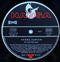 Frank Farian - So Muß Liebe Sein [Vinyl LP]