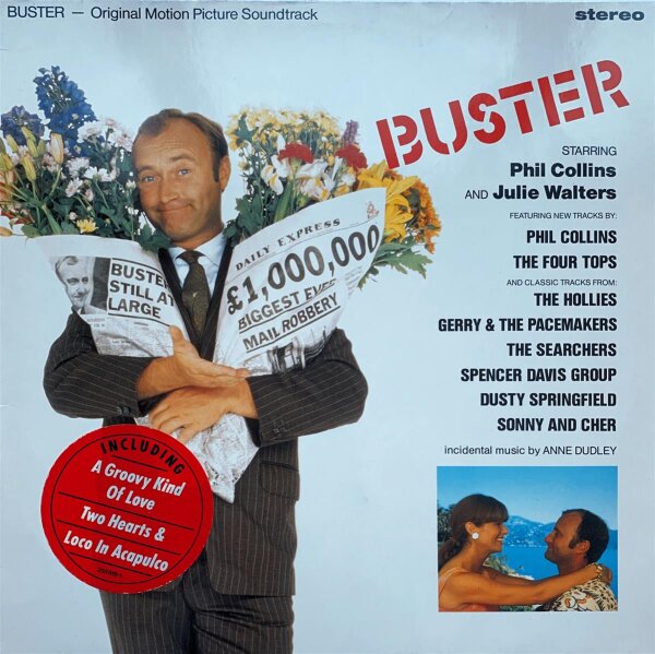 Various - Buster - Original Motion Picture Soundtrack [LP] | WEA - 255 918-1 | Europe, 1988 | NM/NM